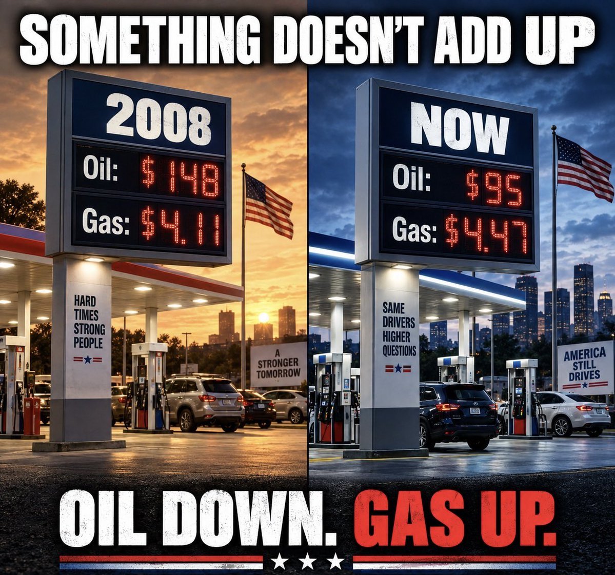 kc37129's tweet photo. Been saying this for months! Something stinks at the big oil office. https://t.co/9QL7UAsGRJ