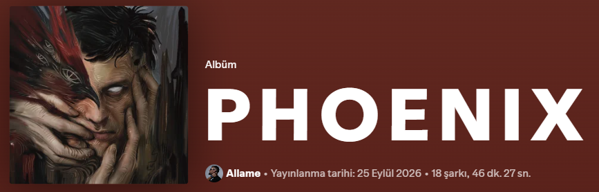 benkeremsimsek's tweet photo. Albümün adının neden Phoenix olduğunu dinleyince anladık... Yeni flowlarla resmen gençleşmiş. Lab dönemiyle birlikte bir şeylerin değişeceğini anlayabiliyorduk. Ölüm albümü bunun ufak bir fragmanı gibiydi, artık resmen tanışmış olduk. https://t.co/8Qg7o4oJSI