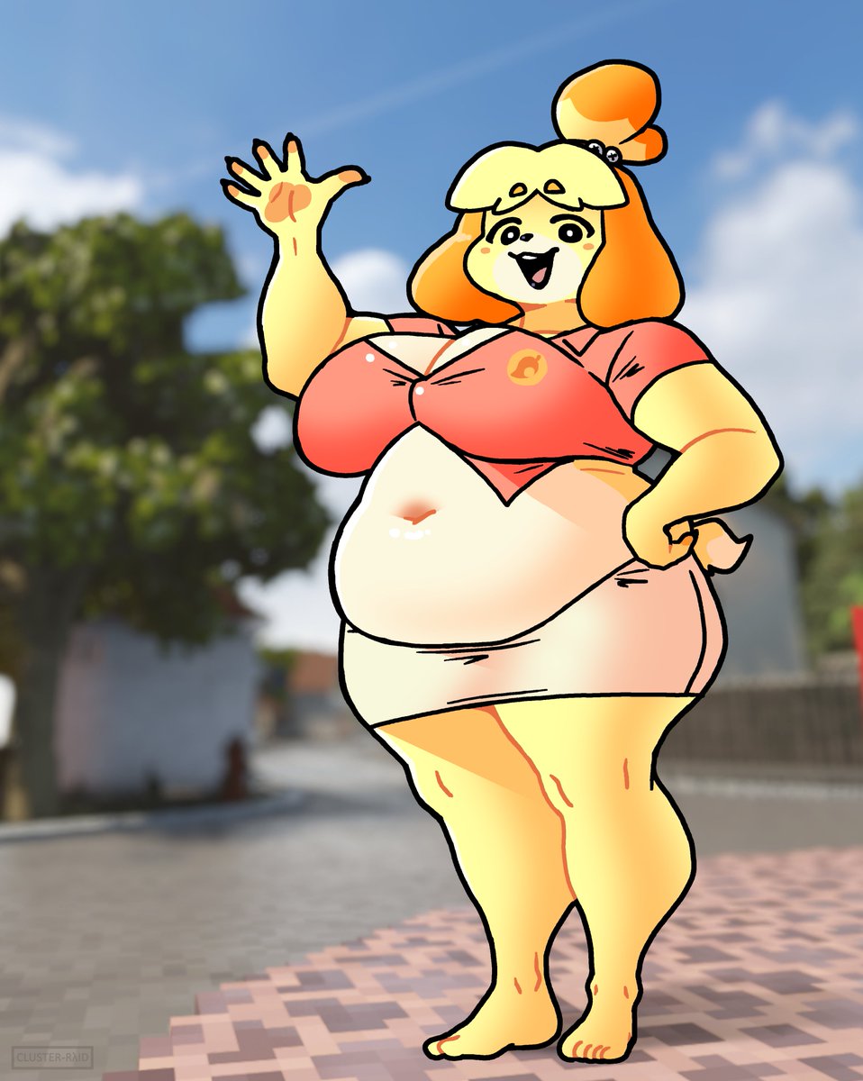 itz_ClusterRaid's tweet photo. It's Isabelle :D
#Isabelle https://t.co/HJZdS9ej3O