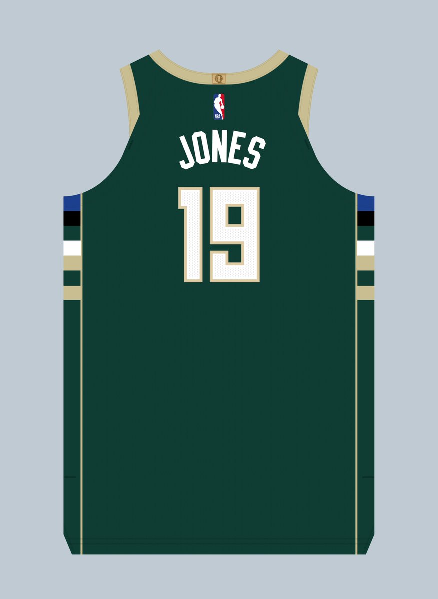 EtienneCatalan's tweet photo. 2-way contract Kam Jones (@csgkam) will wear No. 19 for the #Bucks. Number last worn by Mark Sears in 2026. #NBA https://t.co/4coOniGGJf