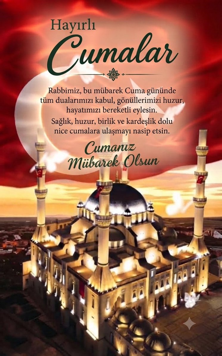 71kele's tweet photo. Hayırlı Cumalar
Cumanız Mübarek OlsunHayırlı Cumalar
Cumanız Mübarek Olsun https://t.co/VEpcOEvdZN