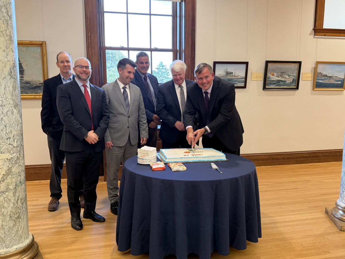 AndrewSErickson's tweet photo. Honored to support the @NavalWarCollege’s @ChinaMaritime Studies Institute (#CMSI) from the very beginning!

Two decades on, we are analyzing a very different array of PRC military maritime developments from when we started…

From CMSI Director CAPT @ChrisHSharman, @USNavy (Ret.):

#China #Military Maritime Watchers—

Twenty years ago, the Navy created a small institute at the Naval War College to focus on PRC military maritime issues. Its approach was distinctive: use China’s own scholarship and professional journals to better understand how the PLA thinks, plans, and operates in the military maritime domain.

Two decades later, that mission has never been more important.

Today, the China Maritime Studies Institute (CMSI) commemorates 20 years as an official Navy program and two decades of research, education, and engagement focused on China’s military maritime development.

CMSI traces its origins to a group of Naval War College faculty who recognized the need for a dedicated effort to better understand China’s growing military maritime power.

Established within the College in 2004 and formally launched as an official Navy program in 2006, CMSI became the Department of Defense’s first service-level Professional Military Education (PME) China center.

Over the past two decades, CMSI has sought to do something that remains central to our mission today: conduct rigorous research on China’s military maritime forces and provide penetrating insights that are relevant to the U.S. Navy, the @DeptofWar, and national security decision-makers.

We were honored to mark this milestone with a special lecture today at the Naval War College by former CNO Admiral Gary Roughead and former CMSI Director Dr. @peter_dutton, who shared their perspectives on CMSI and its development. 

Twenty years is an important milestone, but the mission is even more pressing than ever. 
We are proud of where CMSI has been and even more focused on where the next twenty years will take us.

>>> Click here to read my personal reflection on CMSI’s founding and subsequent evolution: 

https://t.co/6CfIBneAGf