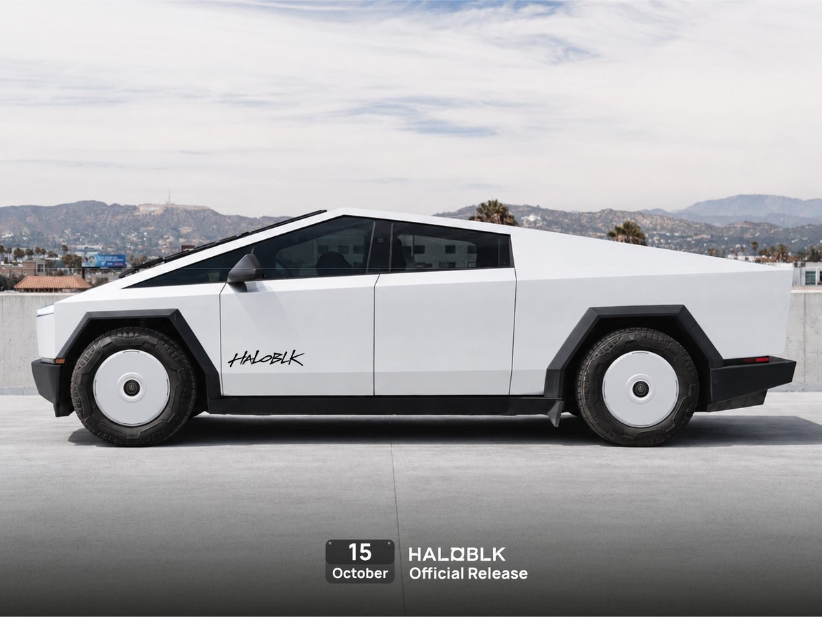 Haloblk_global's tweet photo. Not just black, but also white.
#HALOBLK #HALODISC #HALODISC2 #Cybertruck #TeslaCybertruck #TeslaMods #TeslaAccessories #CarbonFiber #EVdesign https://t.co/pocSMGvnxm