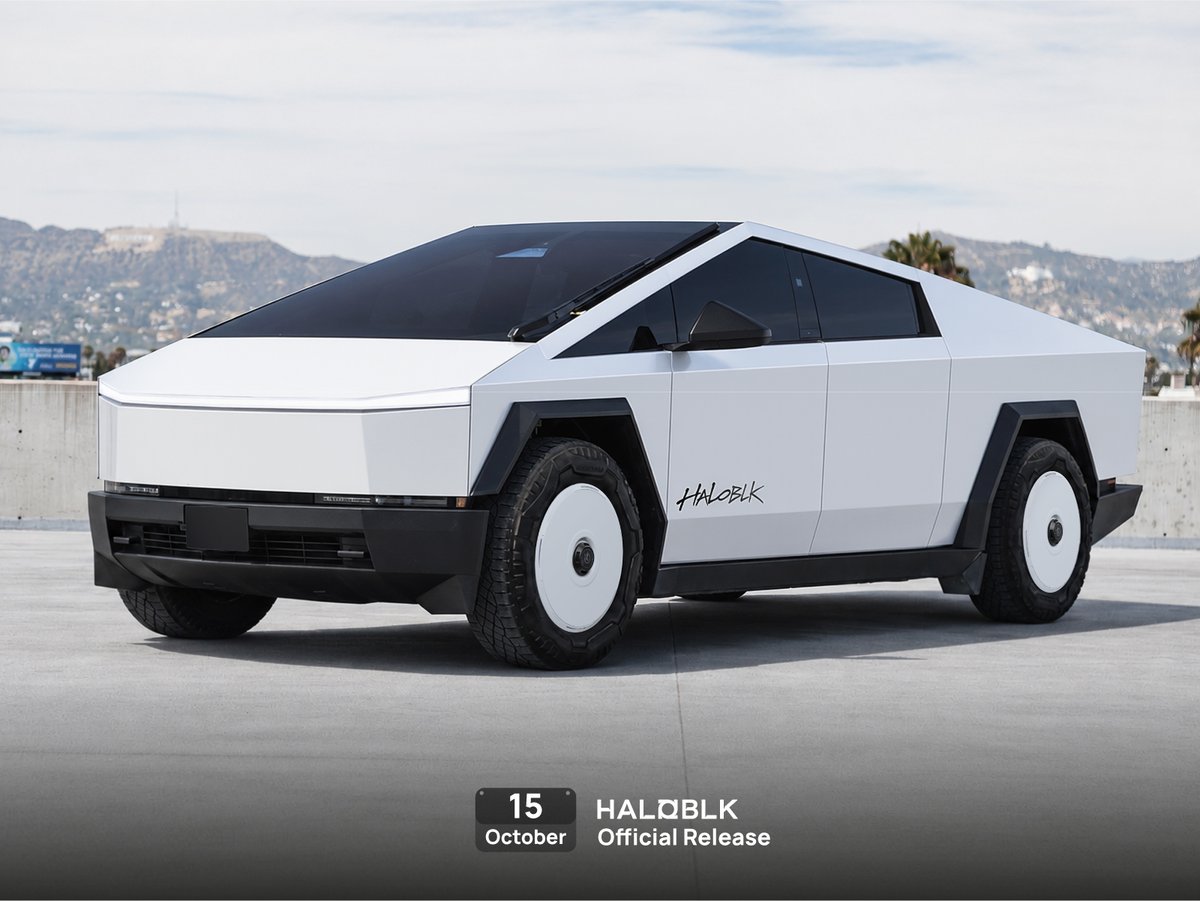 Haloblk_global's tweet photo. Not just black, but also white.
#HALOBLK #HALODISC #HALODISC2 #Cybertruck #TeslaCybertruck #TeslaMods #TeslaAccessories #CarbonFiber #EVdesign https://t.co/pocSMGvnxm
