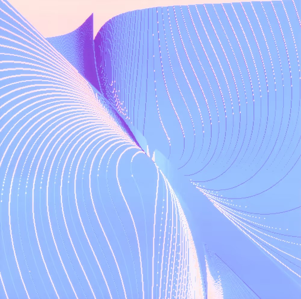 FLAMINGODAO's tweet photo. Math Art (1980-1995) - Math Art 95 - No. 56 // @HerbertWFranke

Herbert W. Franke was a German-born Austrian scientist and writer who became one of the first computer artists in the 1950s. Math Art 95 No. 56 comes from his Math Art series (1980 to 1995), where he turned mathematical formulas into bold, colourful images that feel close to Pop Art.