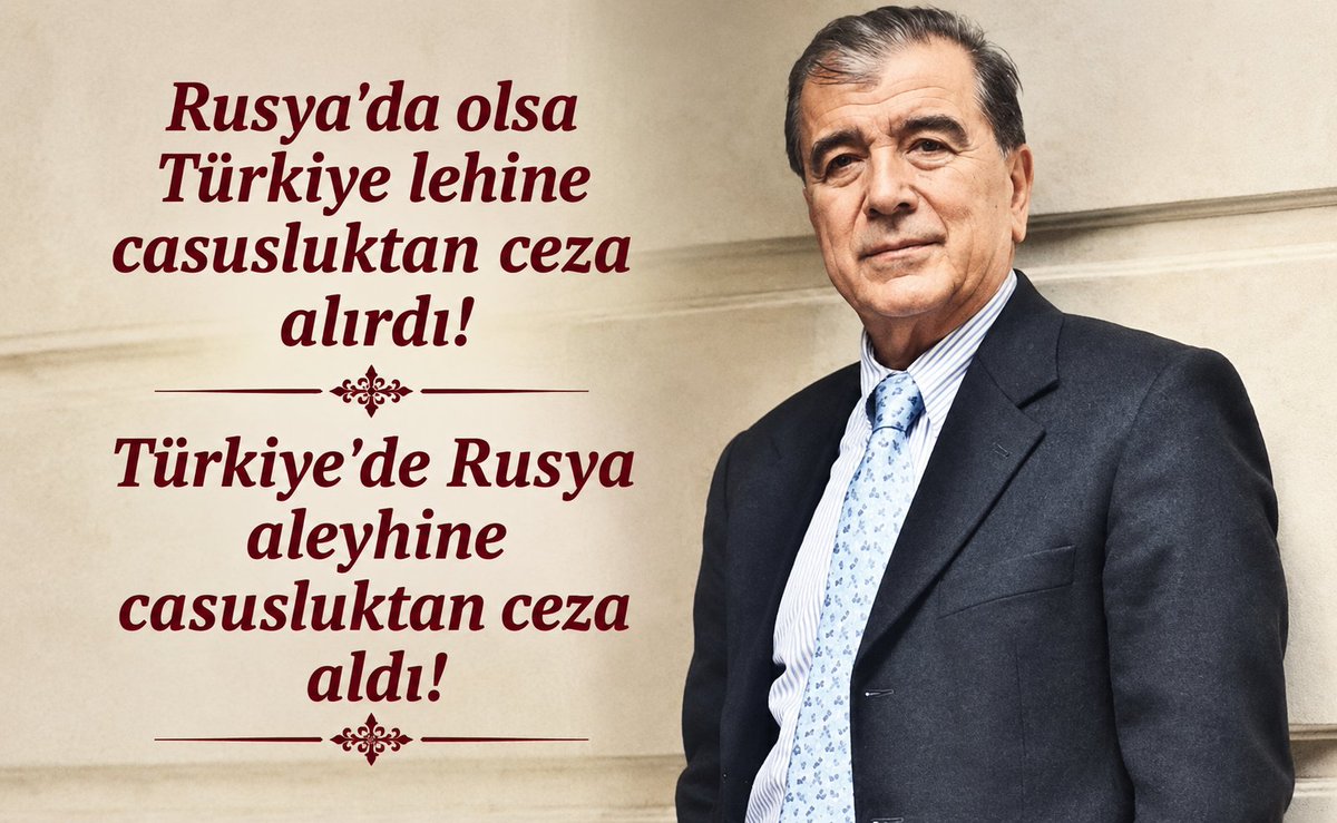 LatifErkan6's tweet photo. Enver Altaylı’da bulunan tek gizli belge Rusya istihbaratı FSB'ye ait. 
Rus general imzalı o belgeyi başbakan Ahmet Davutoğlu’na vermiş. 

Rusya'da olsa Türkiye lehine casusluktan ceza alırdı! 

Türkiye'de Rusya aleyhine casusluktan ceza aldı! https://t.co/RNjmEylNfj
