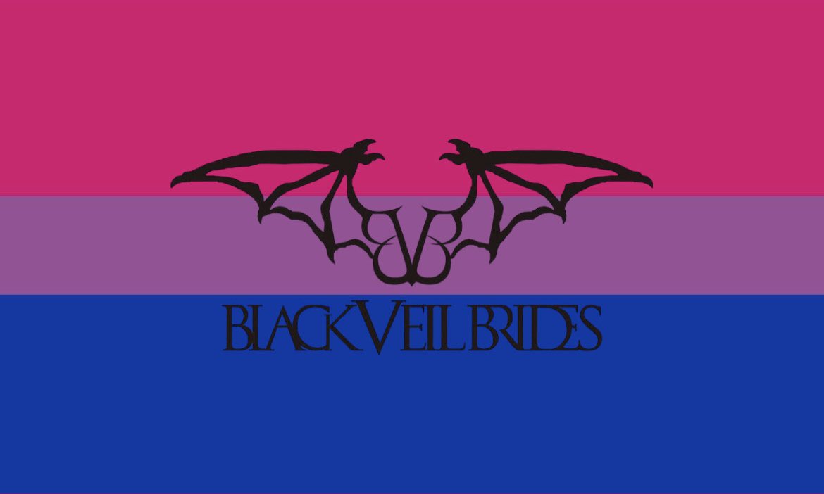 aleeyuh_x's tweet photo. i made a bisexual flag for bisexuals who love black veil brides https://t.co/awzGhjOH71