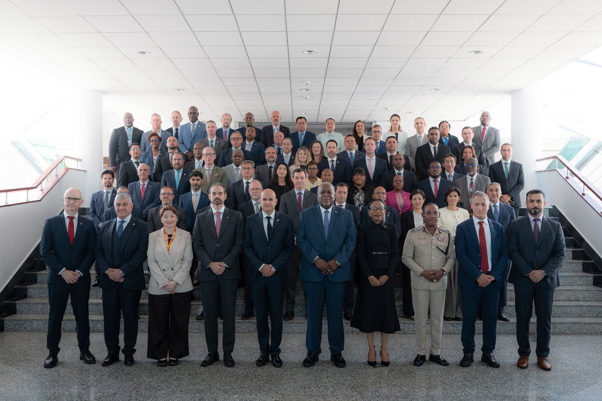 INTERPOL_SG's tweet photo. 🇬🇾 Over the past two days in Georgetown, it has been a privilege to meet with police leaders and law enforcement representatives at our Americas Regional Conference.

What I value most about gatherings like these is the opportunity to hear directly from colleagues about the challenges they are facing, the threats affecting their communities, and the innovative ways they are responding to them.

From cyber-enabled fraud and financial crime to drug trafficking, illegal mining and firearms smuggling, the message was clear: criminal networks are increasingly converging, diversifying their activities and operating across borders with growing sophistication.

That reality makes cooperation more important than ever – and we are seeing that happen in real time.

In 2025 alone, INTERPOL National Central Bureaus across the Americas shared over 30 per cent more police records compared to 2024. In turn this produced positive query results more than 50 per cent higher than the previous year - each one a potential breakthrough in a case.

The conversations we had in Georgetown this week – both in and out of the conference room - will help shape how INTERPOL continues to support our member countries. 

An example of this will be our new Regional Task Forces. These will focus on high-priority transnational criminal groups, identifying high-value targets and planning operational activity to more effectively identify, disrupt and dismantle transnational criminal networks, their routes, infrastructure and assets.

My thanks to the Government of Guyana and the Guyana Police Force for hosting us, and to all delegates for their engagement and candid contributions.

The criminal threats facing the Americas may be becoming more interconnected, but so too is our collective response.