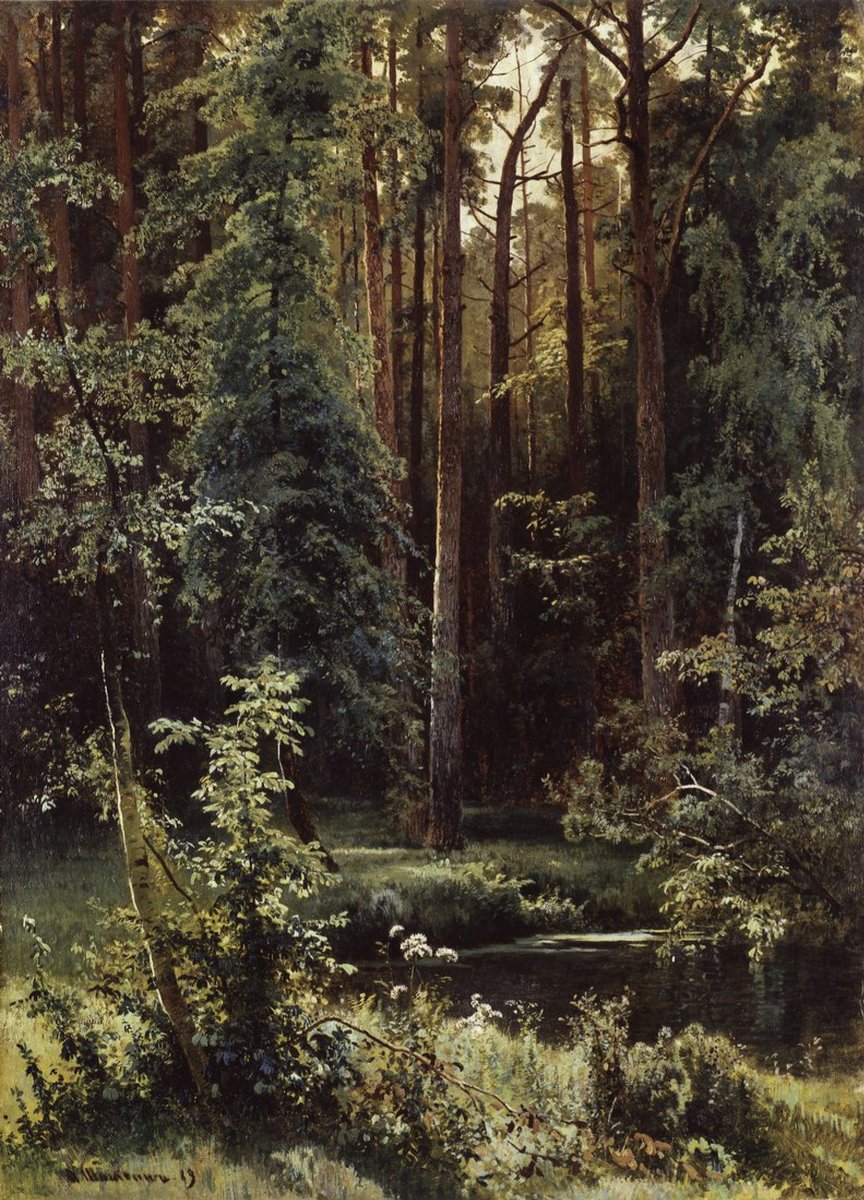 JamesLucasIT's tweet photo. No one painted trees like Ivan Shishkin https://t.co/FyP9idQU1k