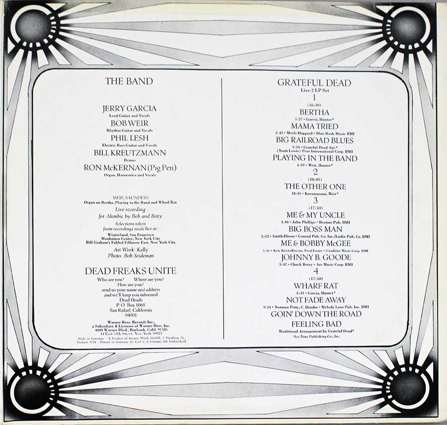 GratefulDead's tweet photo. 55 of years of ‘Skull and Roses’ 💀🌹

Recorded during the Dead’s Fillmore East, Hammerstein Ballroom, and Winterland Ballroom stops in early 1971, this album was originally titled ‘Skull Fuck,” which the band’s label ultimately rejected. So, it was renamed, ‘Grateful Dead’, more commonly referred to as ‘Skull and Roses’ and features Stanley Mouse’s ‘Bertha’ artwork from their Avalon Ballroom run in September 1966. From “Wharf Rat,” to “Playing In The Band,” and “The Other One,” which track are you revisiting today?