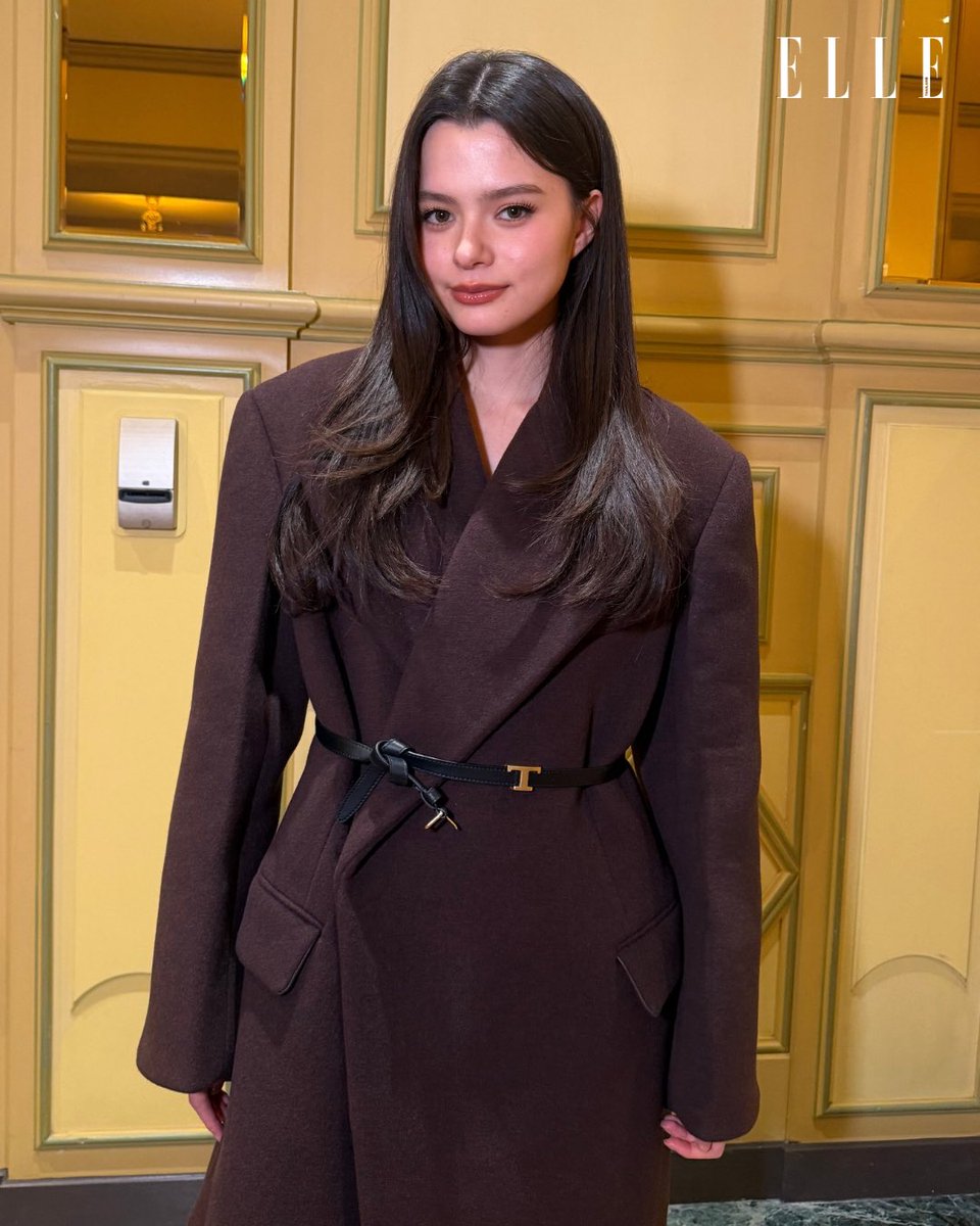 ELLEThailand's tweet photo. คนสวยมาแล้ว! เปิดภาพของเบ็คกี้ รีเบคก้า @AngelssBecky แบรนด์แอมบาสซาเดอร์ของ @Tods ก่อนไปเข้าร่วมโชว์คอลเล็กชั่น Spring/Summer 2027 ที่มิลานแฟชั่นวีควันพรุ่งนี้

#ELLEThailand 
#TodsSS27 #Tods #BeckyxMFWTodsSS27
#beckysangels‌ https://t.co/hny9dWulvB