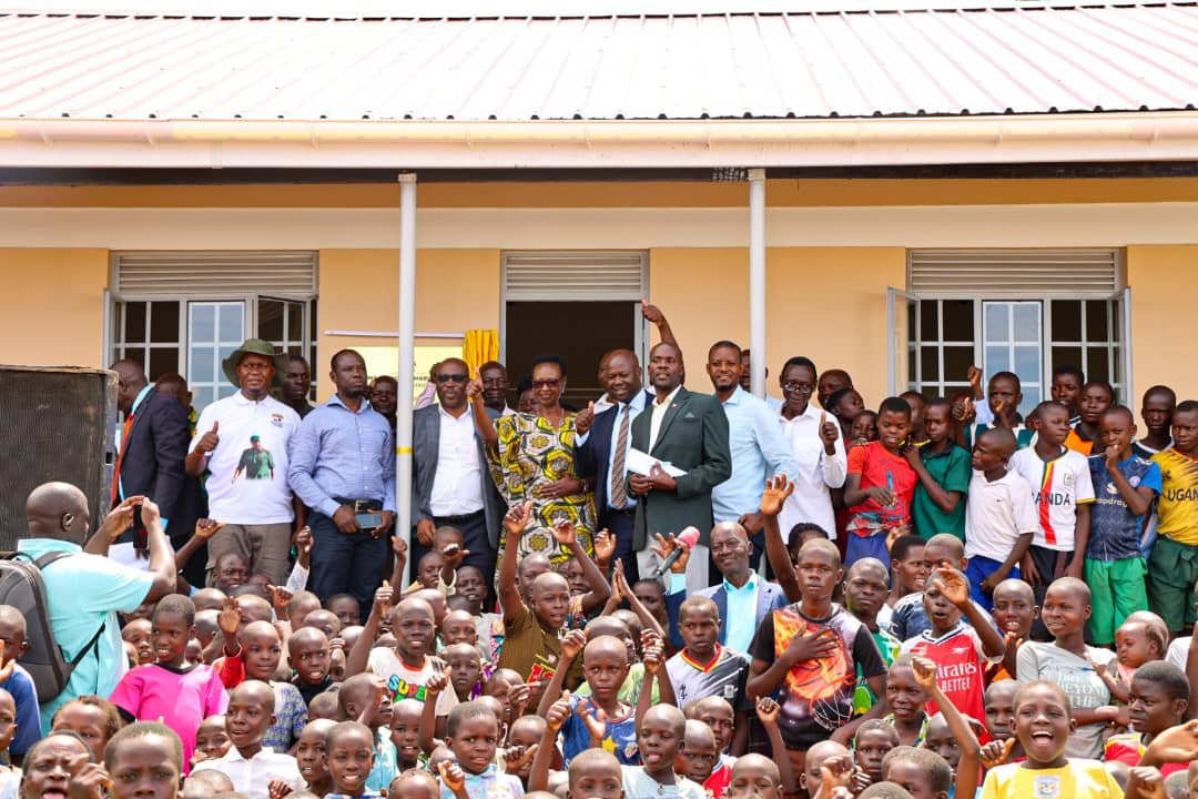 NECUPDF's tweet photo. *MINISTER KABOYO COMMISSIONS NEW CLASSROOM BLOCKS IN BUSOGA, COMMENDS NEC WORKS FOR QUALITY AND TIMELY DELIVERY*

*Namutumba/Kaliro – 24th September, 2026*

The Minister of State for Luwero Triangle, Rwenzori and Busoga Affairs under the Office of the Prime Minister, Hon. Alice K. Kaboyo, has today commissioned newly constructed and fully furnished classroom blocks at Nawansagwa Primary School in Namutumba District and Kiwa-Nabuzi Primary School in Kaliro District.

The structures were constructed by NEC Construction, Works and Engineering Limited (NEC Works), a subsidiary of the National Enterprise Corporation (NEC).

At the handover and commissioning ceremony, Eng. Brian Buhanda, the General Manager of NEC Works, represented the Managing Director of NEC, Lt. Gen. James Mugira.

In her remarks, Hon. Kaboyo thanked the people of Busoga Sub-region for their continued support to the National Resistance Movement (NRM) Government, noting that voting wisely attracts essential services.

She explained that her office is charged with implementing affirmative action programmes for districts that were affected by war, with the aim of bridging the development gap and bringing them at par with other districts.

Hon. Kaboyo in a special way thanked NEC for its swift response to her call, for delivering quality work and completing the projects on time. She conveyed her appreciation to the NEC leadership through Eng. Buhanda.

The Minister emphasized that Government has fulfilled its obligation by constructing classrooms, providing scholastic materials, paying teachers' salaries and releasing capitation grants. She challenged parents and the community to take responsibility for ensuring children go to school and stay in school.

She pledged that Government will continue to support communities through programmes such as the Parish Development Model (PDM).

On his part, Eng. Buhanda conveyed greetings from Lt. Gen. James Mugira, noting that the Managing Director would have loved to attend the commissioning but was engaged in other equally important state duties.

Eng. Buhanda said NEC was privileged to hand over the structures in good condition and thanked the Minister and her Ministry for giving NEC an opportunity to showcase its capacity in the construction industry and contribute to nation building.

He reiterated NEC’s readiness to work with the Office of the Prime Minister whenever called upon, stressing that the Corporation executes its work with diligence, within the agreed time and cost – in most cases at a relatively cheaper cost compared to private companies – while maintaining high quality standards.

He further urged parents, teachers and learners to maintain the facilities in good condition for proper utilization.

The commissioning ceremonies were attended by area Member of Parliament, Hon. Mutebi Mugoya Agoroben, district leaders, school management committees, and local community members among others.@OPMUganda @MODVA_UPDF @Parliament_Ug