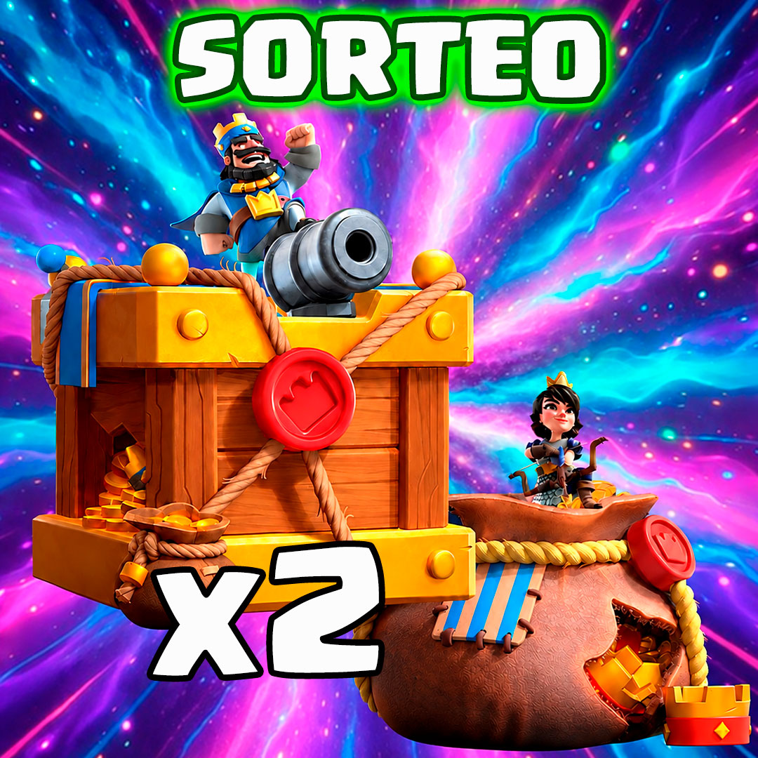 Sergio1722c's tweet photo. 🎁 SORTEO x2 Skins del Paquete Real #clashroyale

🔥Requisitos: 

✅ Seguirme en DISCORD 👇
https://t.co/n0iMgbjnQm
✅ Seguir las instrucciones para participar en Discord sección sorteos.
✅ Dar RETWEET 🔁 y LIKE ♥️

⛔ El sorteo acaba en 7 días ⏰
🍀 Buena suerte 🍀 https://t.co/3vFwHso3zO