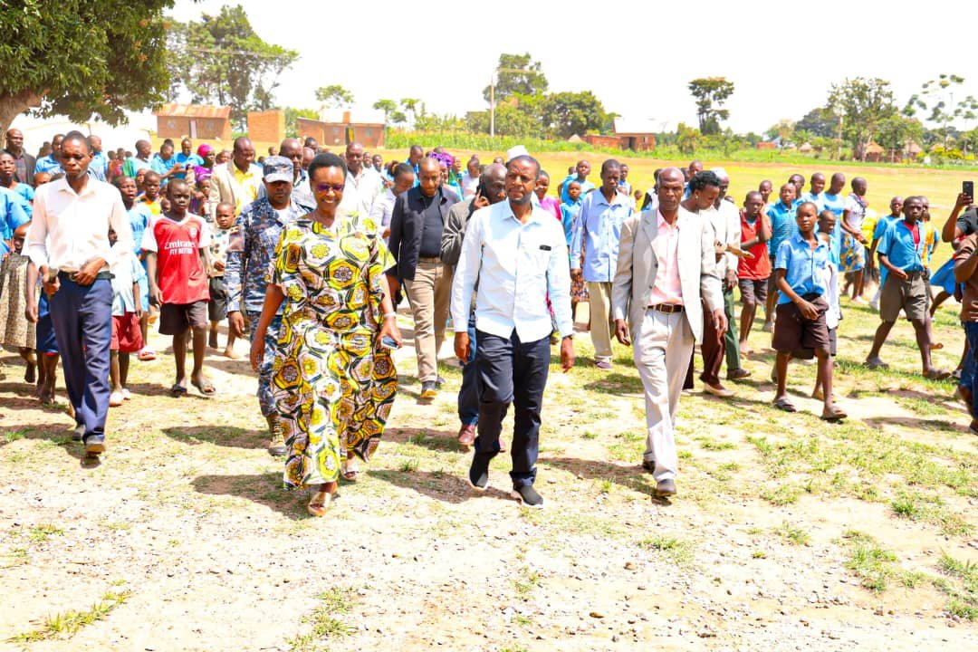 NECUPDF's tweet photo. *MINISTER KABOYO COMMISSIONS NEW CLASSROOM BLOCKS IN BUSOGA, COMMENDS NEC WORKS FOR QUALITY AND TIMELY DELIVERY*

*Namutumba/Kaliro – 24th September, 2026*

The Minister of State for Luwero Triangle, Rwenzori and Busoga Affairs under the Office of the Prime Minister, Hon. Alice K. Kaboyo, has today commissioned newly constructed and fully furnished classroom blocks at Nawansagwa Primary School in Namutumba District and Kiwa-Nabuzi Primary School in Kaliro District.

The structures were constructed by NEC Construction, Works and Engineering Limited (NEC Works), a subsidiary of the National Enterprise Corporation (NEC).

At the handover and commissioning ceremony, Eng. Brian Buhanda, the General Manager of NEC Works, represented the Managing Director of NEC, Lt. Gen. James Mugira.

In her remarks, Hon. Kaboyo thanked the people of Busoga Sub-region for their continued support to the National Resistance Movement (NRM) Government, noting that voting wisely attracts essential services.

She explained that her office is charged with implementing affirmative action programmes for districts that were affected by war, with the aim of bridging the development gap and bringing them at par with other districts.

Hon. Kaboyo in a special way thanked NEC for its swift response to her call, for delivering quality work and completing the projects on time. She conveyed her appreciation to the NEC leadership through Eng. Buhanda.

The Minister emphasized that Government has fulfilled its obligation by constructing classrooms, providing scholastic materials, paying teachers' salaries and releasing capitation grants. She challenged parents and the community to take responsibility for ensuring children go to school and stay in school.

She pledged that Government will continue to support communities through programmes such as the Parish Development Model (PDM).

On his part, Eng. Buhanda conveyed greetings from Lt. Gen. James Mugira, noting that the Managing Director would have loved to attend the commissioning but was engaged in other equally important state duties.

Eng. Buhanda said NEC was privileged to hand over the structures in good condition and thanked the Minister and her Ministry for giving NEC an opportunity to showcase its capacity in the construction industry and contribute to nation building.

He reiterated NEC’s readiness to work with the Office of the Prime Minister whenever called upon, stressing that the Corporation executes its work with diligence, within the agreed time and cost – in most cases at a relatively cheaper cost compared to private companies – while maintaining high quality standards.

He further urged parents, teachers and learners to maintain the facilities in good condition for proper utilization.

The commissioning ceremonies were attended by area Member of Parliament, Hon. Mutebi Mugoya Agoroben, district leaders, school management committees, and local community members among others.@OPMUganda @MODVA_UPDF @Parliament_Ug