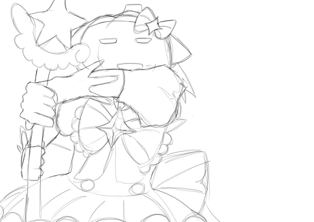 EPIKBURNOUTV2's tweet photo. I DREW WHISPY AS RETRY NOW MIKU. if the Japanese is wrong, and doesn't say retry now im sorry, I used Google translator. 💀 https://t.co/RvRQN6TZpp