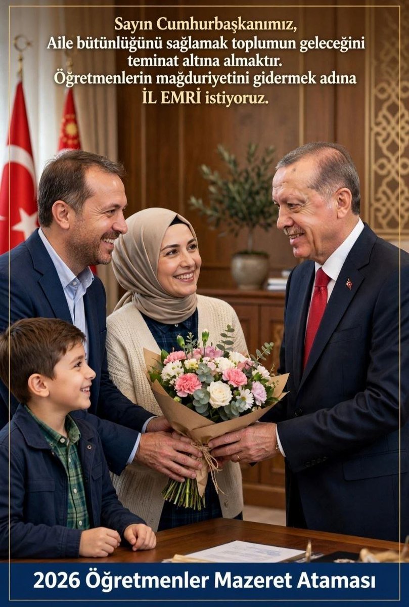 HakanKT50's tweet photo. @RTErdogan Sayın Cumhurbaşkanım, dünya rekoru seviyesinde 2.000.000 yorumla aile birliği talebimizi ifade ettik. Öğretmenlerin ailesine kavuşması için İl Emri talebimizi arz ediyoruz. #MebAileyiYOKsaydı @RTErdogan @EmineErdogan @burhanduran @hasandogan @omerrcelik 👨‍👩‍👧‍👦 https://t.co/8WgFhpEhKz
