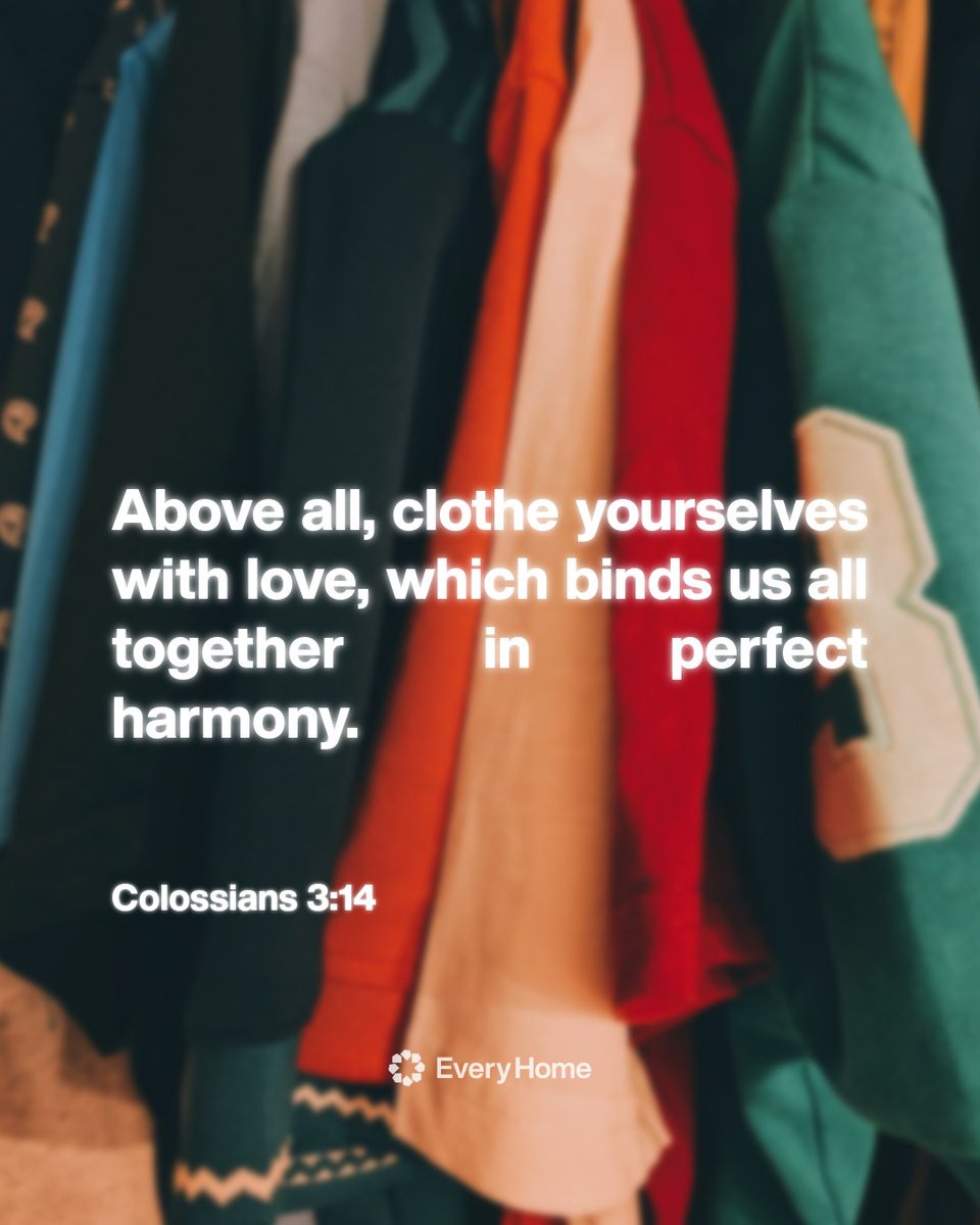 EveryHomeIntl's tweet photo. Colossians 3:14 ❤️ https://t.co/s2q4T4lvf0