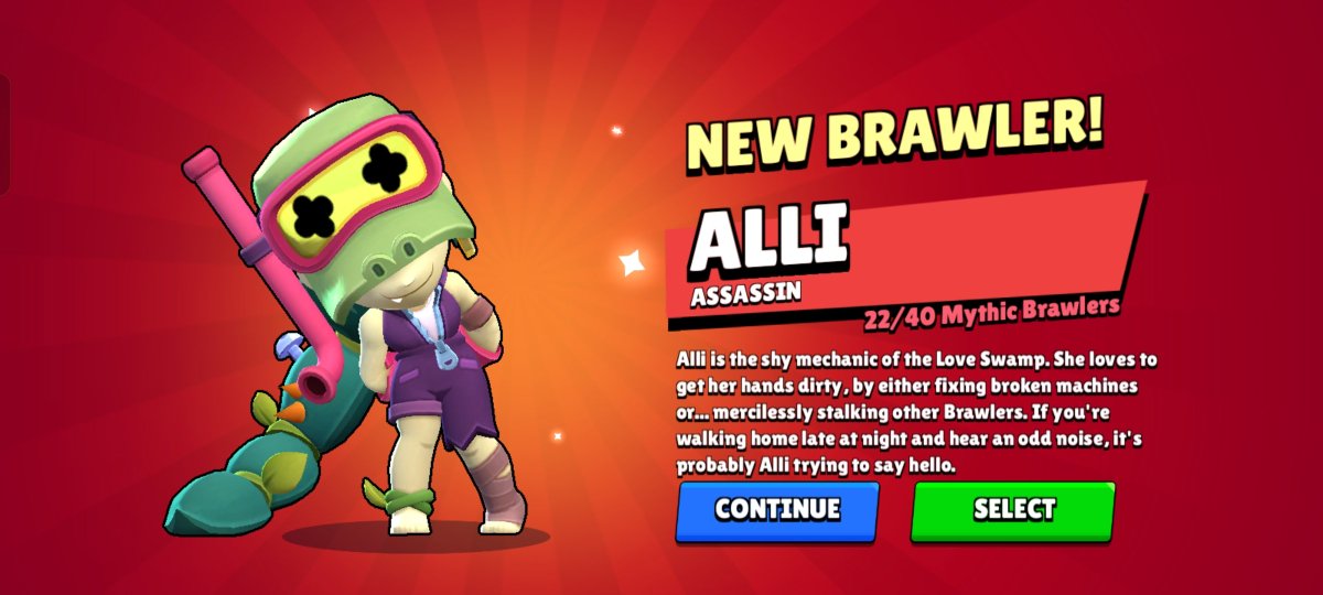 dykestars's tweet photo. But brawl stars is so much more than that...it has ALLI in it ♡ https://t.co/VLyb0K03k9