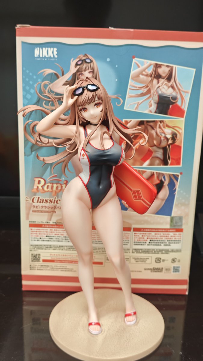 ChelexMarcelo's tweet photo. I can't believe it, I never thought I'd find an original Nikke figure in my country, I couldn't be happier to have gotten it. 🩷🩷 https://t.co/zB739BAK8F