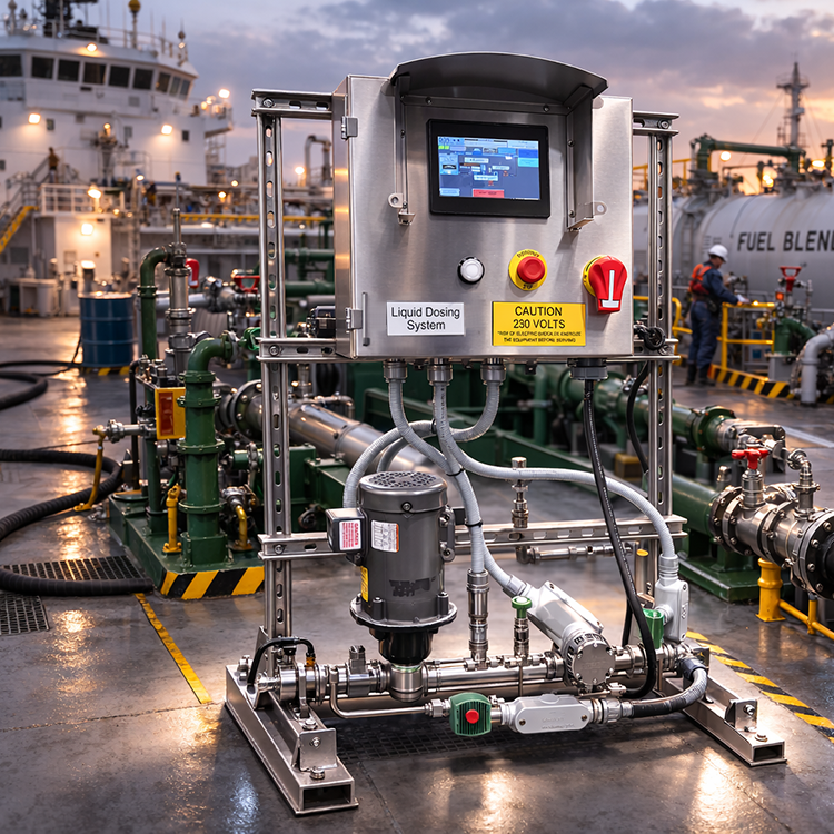 ProcesSolutions's tweet photo. Precise liquid #Control made simple! Our #LiquidDosing Systems deliver accurate #dosing for chemicals, additives, &amp; process fluids. Effortless setup and consistent performance every time. Perfect for #Laboratories #GasPlants #Manufacturing #FuelBlending

https://t.co/qkH3dUBx9a https://t.co/nlGcss17Kj