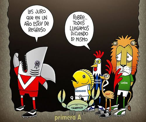 NostalgiAscenso's tweet photo. Cartón del monero Terrazas para mediotiempo publicado en la primavera de 2008, cuando había descenso y ascenso https://t.co/mynCTrjA6D