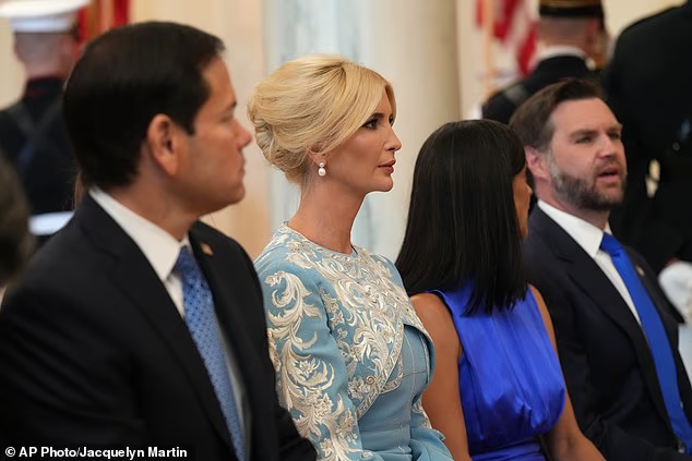 WileELiberal's tweet photo. Leave Ivanka alone... she just wanted to be at the White House to confirm with China in person that all of her trademarks registered there would continue to be honored. π https://t.co/NvrKxMXyVj