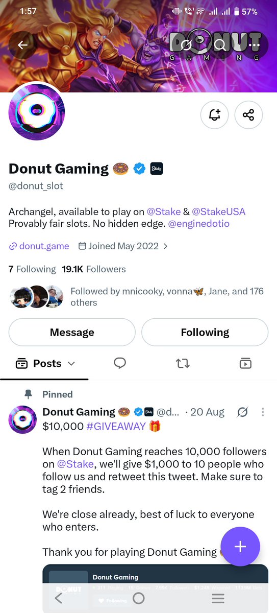 luckymaiii's tweet photo. @adzzhq @donut_slot thank you so much @donut_slot 

@luckysszie https://t.co/iJXs9SpI6L