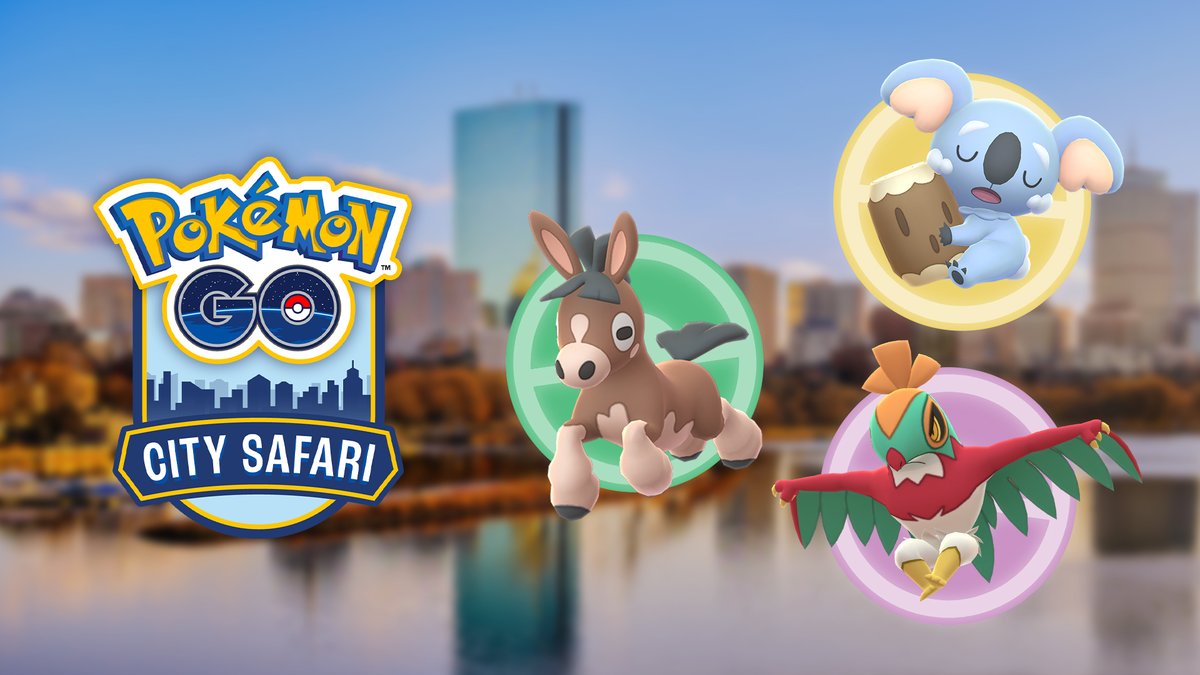 PokemonGoApp's tweet photo. Event Update for City Safari: Boston. 

Trainers, due to the projected severity of an incoming coastal storm we have made the tough decision to postpone City Safari: Boston. 

We will update you soon with a rescheduled date and options for ticket holders.

https://t.co/rqMRgIKIZs https://t.co/iRxVsJNsbC