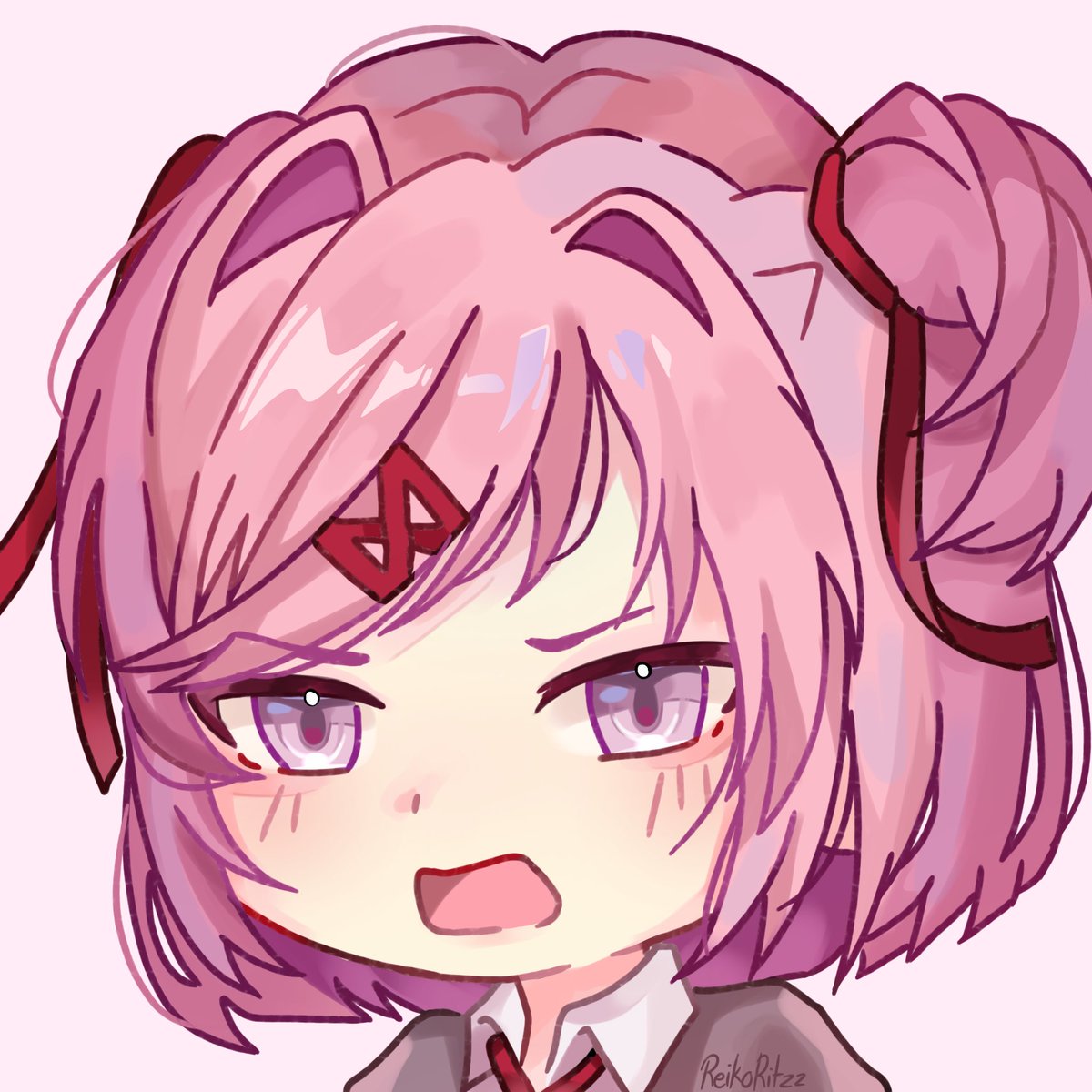 ScaramoucheRui's tweet photo. Chibi Natsuki lala #natsuki #ddlc  #dokidokiliteratureclub https://t.co/arl4NiKz6n