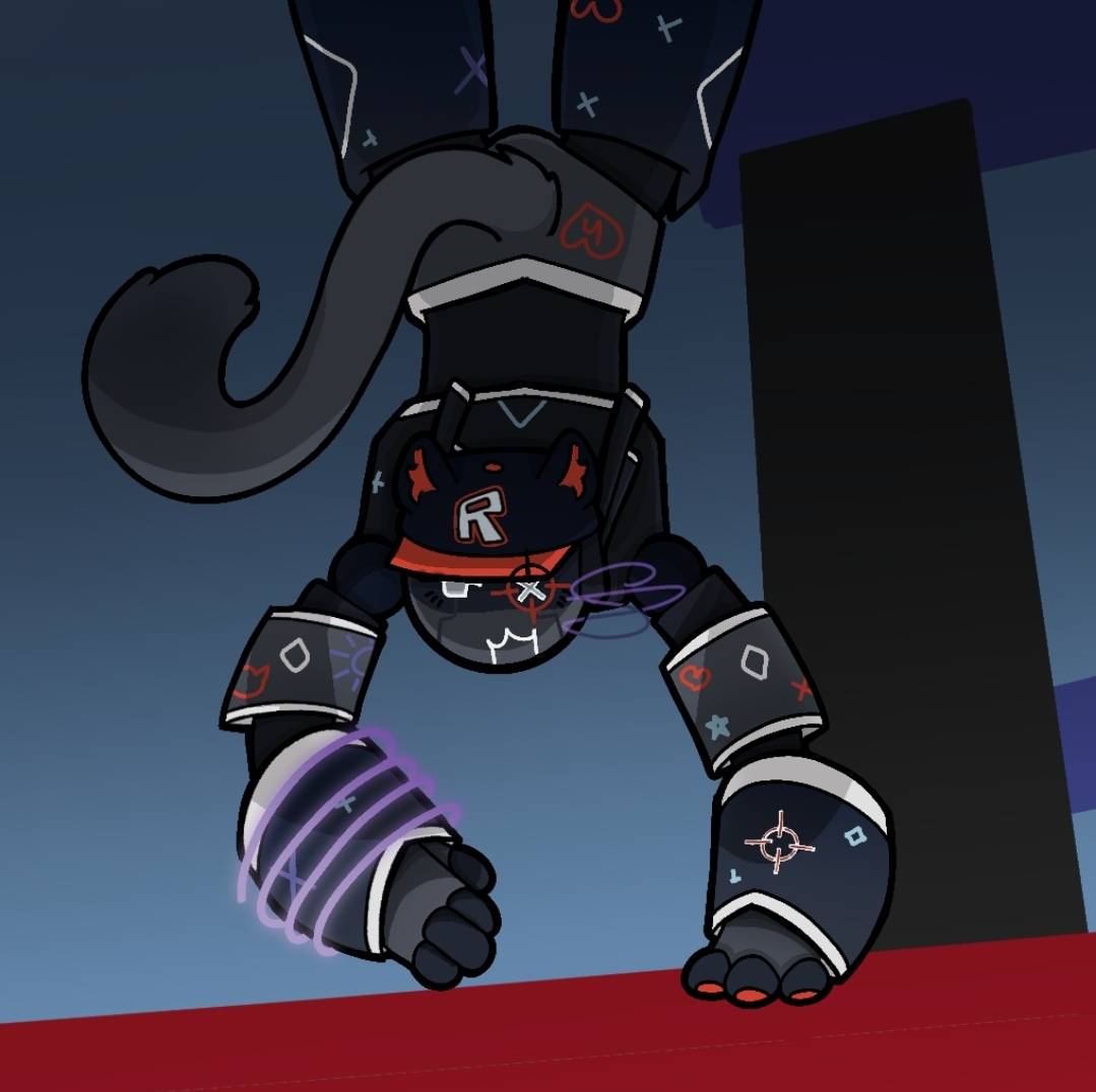 Aquarii_MP4's tweet photo. i wanted to draw prototype as a kitty like the skin 👀 #pwnedby1400 #pb1400 #fanart #prototype #meow https://t.co/dDClzmuZmh