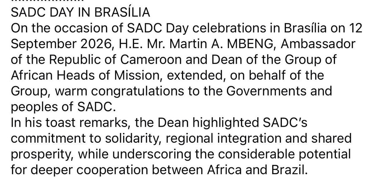 EmbassyCMRinBsb's tweet photo. https://t.co/oEMRAo8X3p
