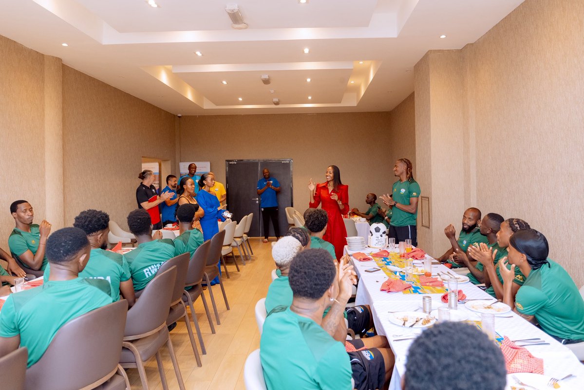 FERWAFA's tweet photo. BIRTHDAY VIBES IN AMAVUBI CAMP! 

The Amavubi family came together to celebrate Noam Emeran on his special day, alongside his family.

Football, family, smiles and good vibes.

This is more than a camp, it’s a family.

Happy Birthday, Noam! 

#TuriAmavubi https://t.co/XPbtqSgVTX