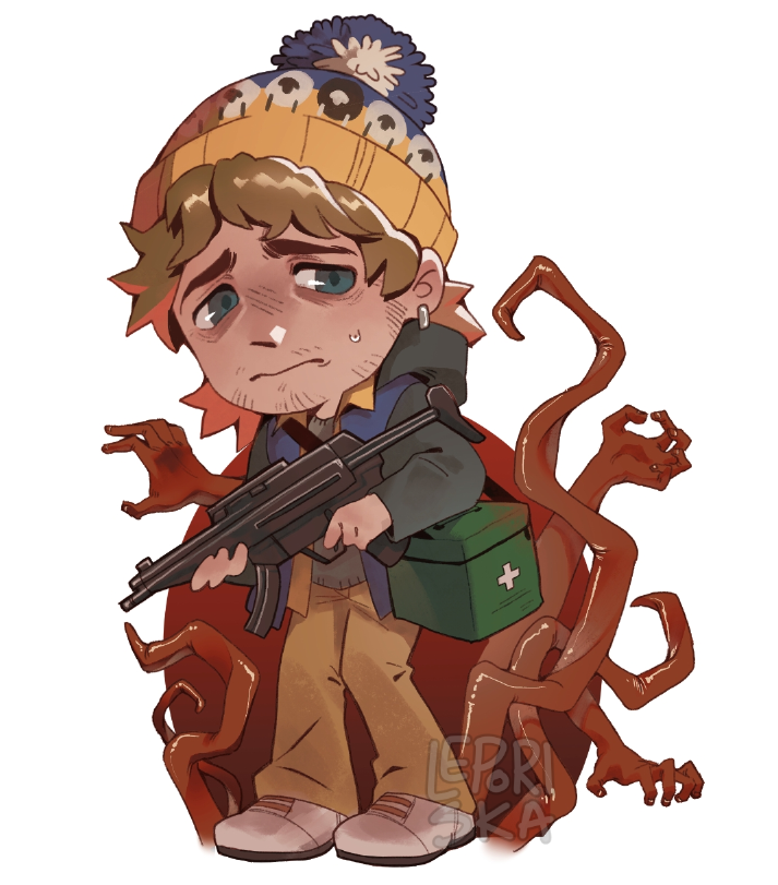 leporiska's tweet photo. gonna upload him to acggoods when i get approved so he can become pocket-sized #ResidentEvilㅤ #BryanHodukavich https://t.co/UUcoEAhv2V