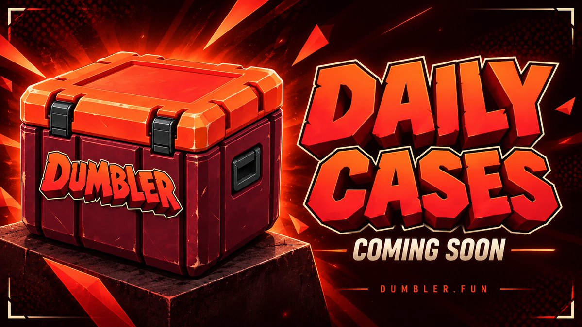 dumbleroff's tweet photo. One more reason to keep Dumbler on your radar.
Daily Cases are coming to https://t.co/i39O0LBm8I.
Still pre-launch. Stay close for the details.
Find us in Discord: https://t.co/HJOSCrlx6x https://t.co/qMacMSdsSs
