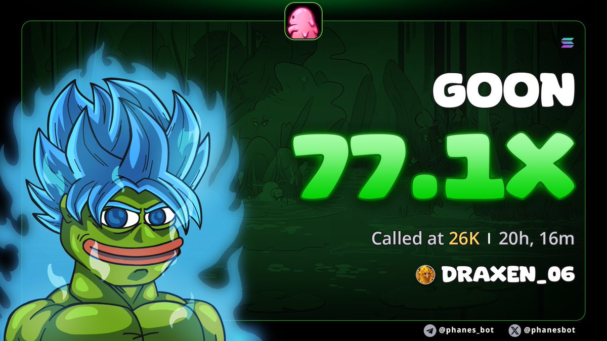 Draxen_0's tweet photo. 77x on $GOON

HSUMi4rMgjrx7zRUabw3ogGu1pa5hmF2eVcXj9Apump https://t.co/tfw6ddsbEq