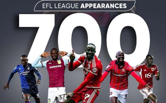 thesoccerdemic's tweet photo. #OnThisDay in 2024 Albert Adomah made his 7️⃣0️⃣0️⃣th career appearance✨️
⚽️Aged 3️⃣6️⃣, he started for #Walsall vs #LeicesterCity in the #EFLCup 3rd Rd✨️
🌍He reached the landmark figure via #Barnet #Boro, #BristolCity, #QPR #AVFC #Barnet, #NFFC, #Bluebirds & #Walsall 🔥 https://t.co/UdOy62hOa5