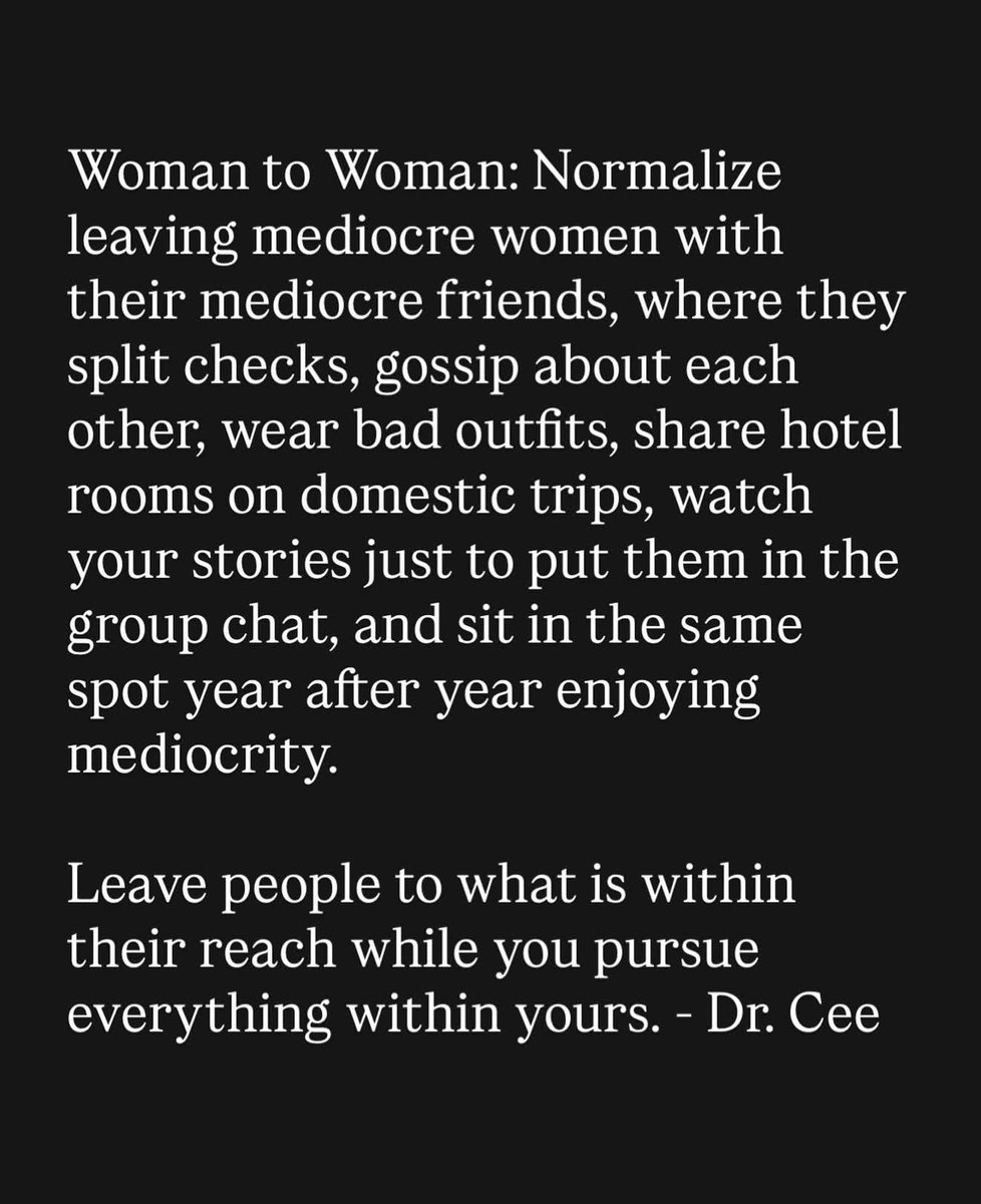 joythemogul's tweet photo. That’s why a lot of them got left in the dust! 🏌🏽‍♀️

Enjoy mediocrity 😘 https://t.co/0nSxdGpfpp