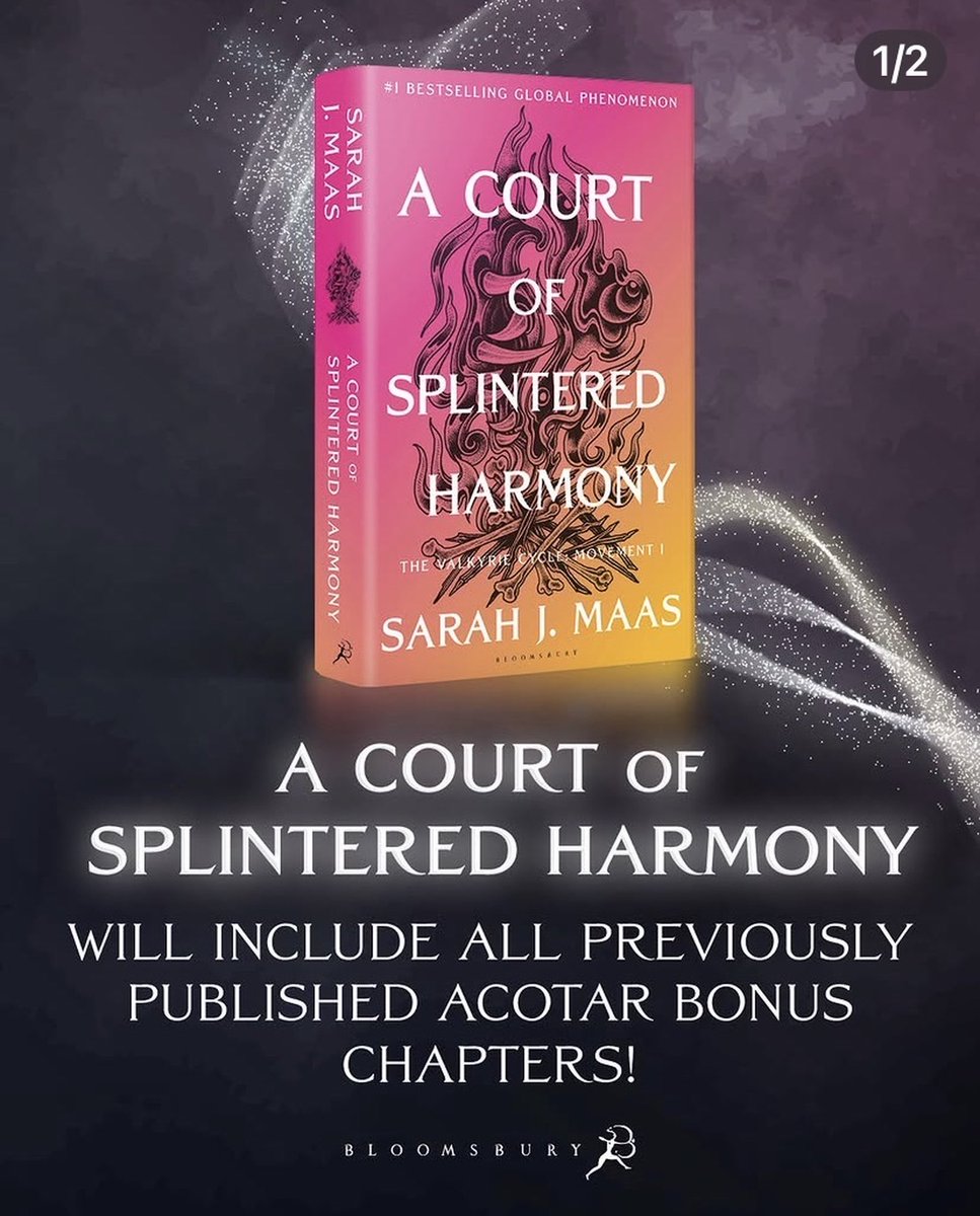 witchestars's tweet photo. confirmation that the bonus chapters are included in acosh page count and no extra pages are being added…so the actual book (excluding bonus scenes) is short as fuck😭 https://t.co/FFcFO5DVzl