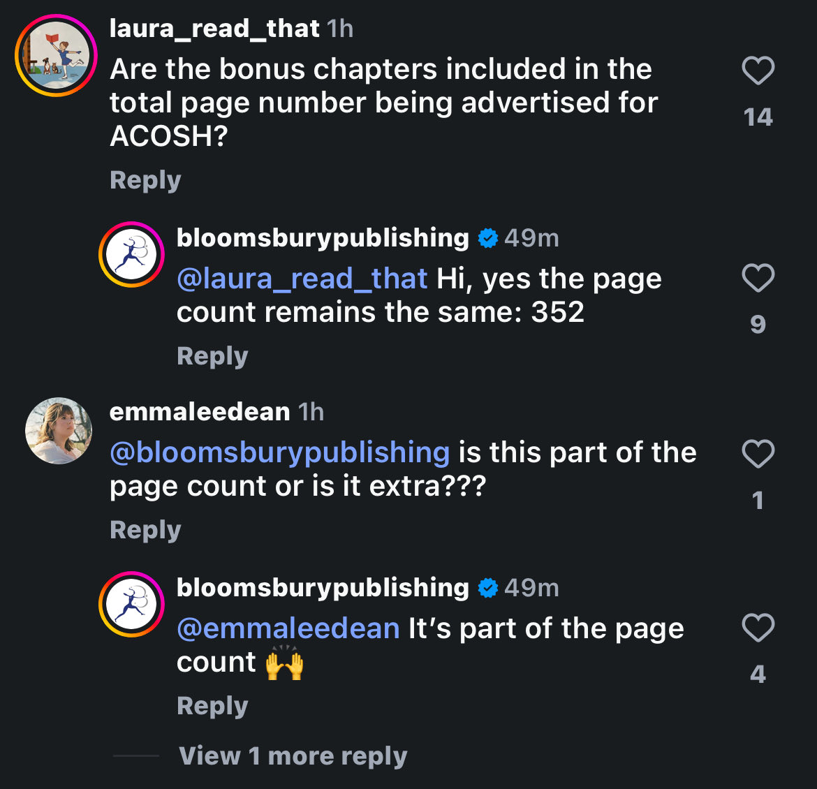 witchestars's tweet photo. confirmation that the bonus chapters are included in acosh page count and no extra pages are being added…so the actual book (excluding bonus scenes) is short as fuck😭 https://t.co/FFcFO5DVzl