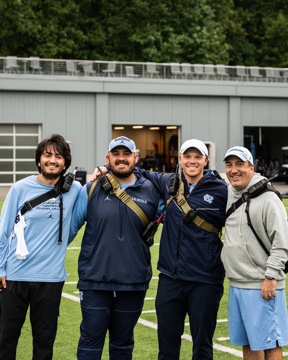 UNCFootball's tweet photo. Equipment Managers Appreciation Week!

Shoutout the guys who keep us looking fresh all season long. https://t.co/ZWA6Jv6cab