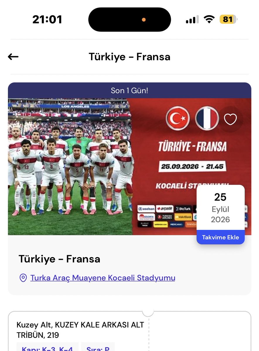 Han19055's tweet photo. Sen ben yok milli takim  icin turkiye icin hep birlikte  kocaeli turka stadina 🇹🇷🇹🇷@MilliTakimlar @uAKocAeli @kocaeliturkastadyumu https://t.co/w0HXhVkLv4