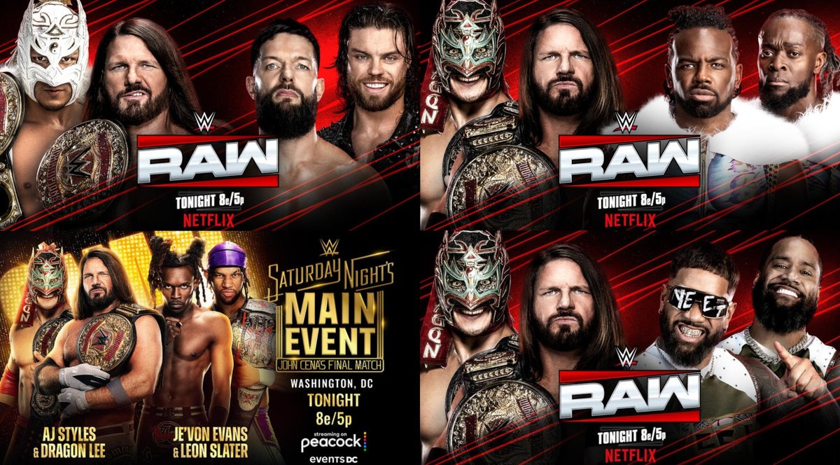 SolRob_OG's tweet photo. AJ Styles' dying gift to the sport was reminding WWE just how good Dragon Lee is https://t.co/UdYLgh8J4B