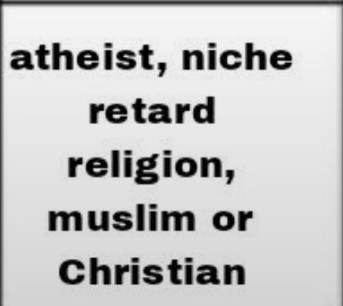 GenAlphaChud's tweet photo. @ithfemquote >has religious position https://t.co/q0uupJn35j