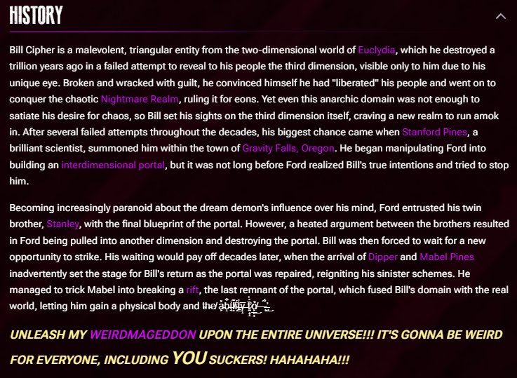 Man0fActi0n's tweet photo. Today I learned all the 4th wall breaking characters affect their Death Battle Wiki page https://t.co/cwRJSWMvbs