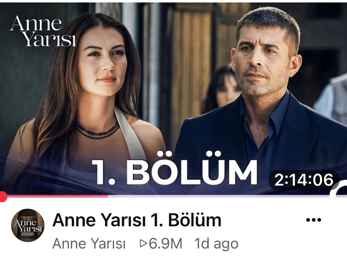 annyalam01's tweet photo. Increíble 6.9 million views in 1 day and raising!!! in youtube, that is what a success means!!! 🎉🎉🎉👏🏻👏🏻👏🏻
#BurcuÖzberk #CihangirCeyhan #MelisaDuruUnal #EsraDermancioğlu @nowtvturkiye @_NTCMedya https://t.co/dzPYklppp5