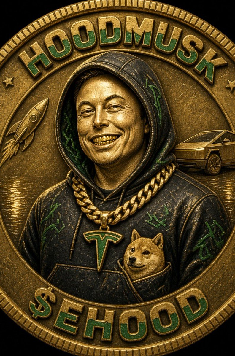 keith_r187's tweet photo. Hood up. Grill out. Doge in the pocket.$EHOOD
HOODMUSK
not a suit. a stamp.Head down. Hood on. Mars later. https://t.co/10a5SxMGCL