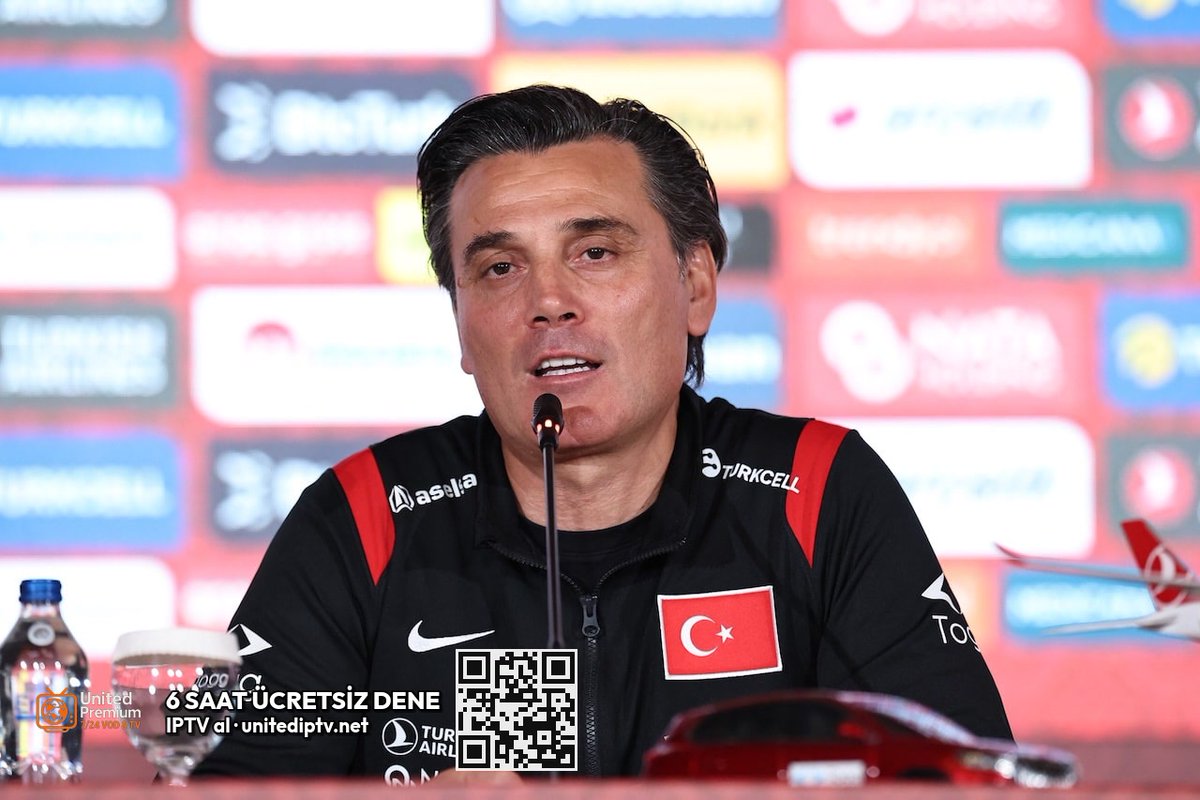 unitediptvnet's tweet photo. Vincenzo Montella ayrılık sorusunu yanıtladı! 'Direkt sorabilirdin alınmazdım'

UEFA Uluslar Ligi A Ligi 1. Grup'un ilk haftasında Fransa ile karşılaşacak olan A Milli Futbol Takımı'nda teknik direktör Vincenzo Montella, düzenlenen basın toplantısında konuştu. https://t.co/EvJ4vMyMU4