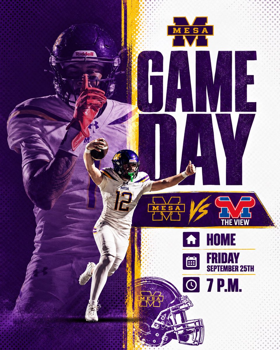 mesa_ironjack's tweet photo. Homecoming Night vs Brown & Lindsay @ 7pm let’s pack those bleachers! #CarryOn #WeGotYour6 https://t.co/gFCD0N1Usl