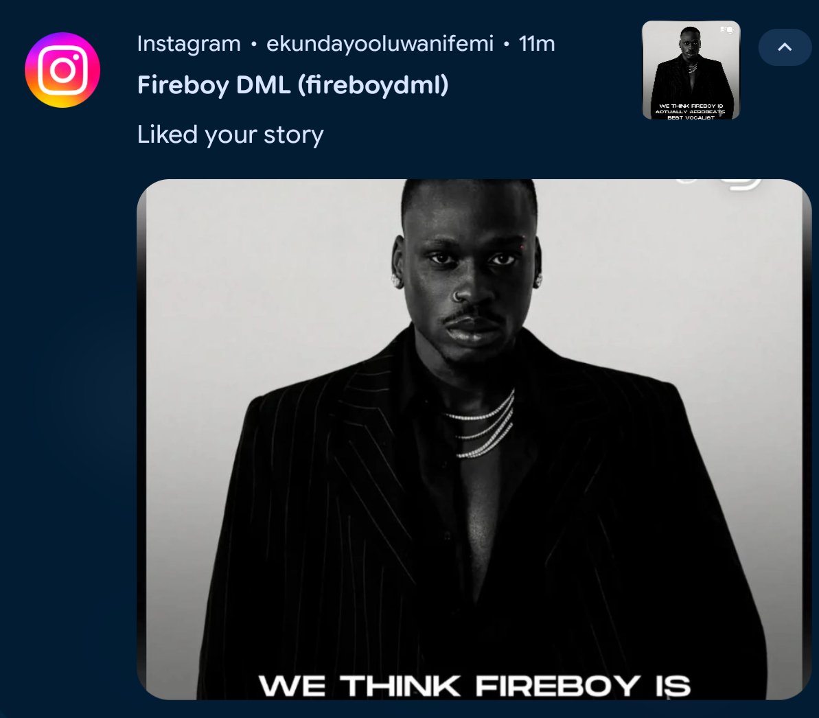 Nifemi_enoch's tweet photo. Guess who liked my story guys... That's right @fireboydml
Zuko is coming... Exactly 21 days, 9 hours and 52 minutes left https://t.co/AnDtaRs24f