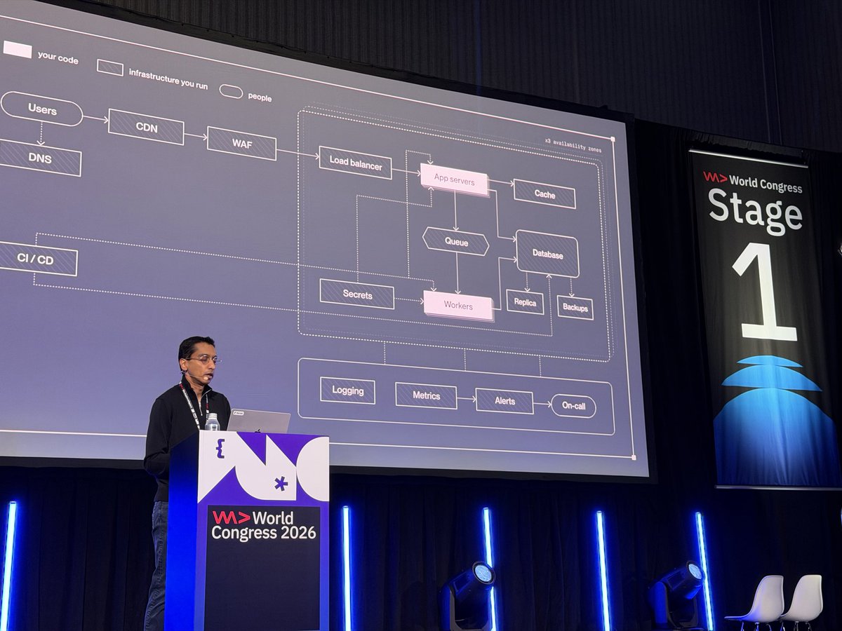 R4ph_T's tweet photo. Come watch @anuraggoel live on stage 1 at @WeAreDevs to learn how application defined compute is simplifying developers life! https://t.co/z7taUngWML